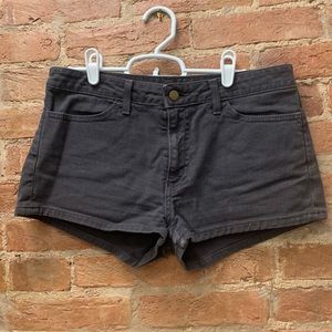American Apparel Denim Mini Shorts